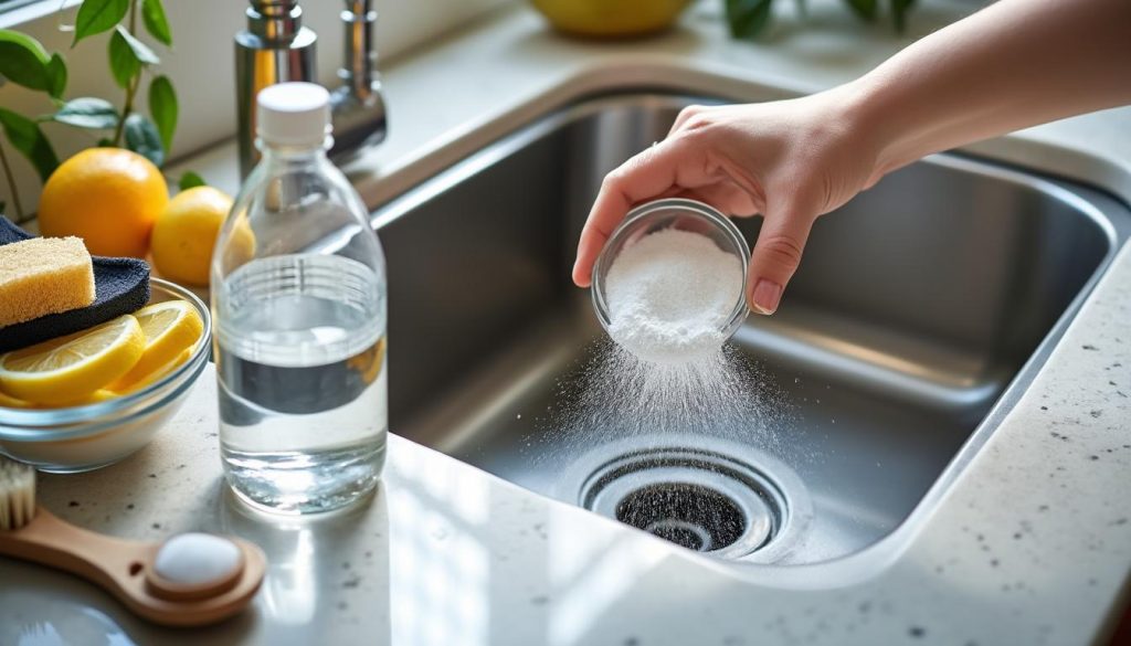effektive und einfache methoden zur reinigung ihres abflusses zu hause mit natron. umweltfreundlich und kostengünstig verstopfte rohre selbst beseitigen.