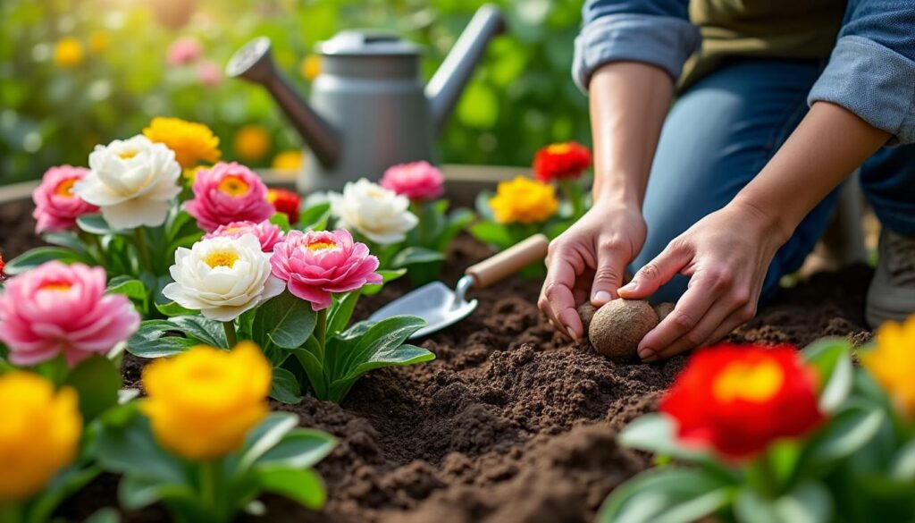 erfahren sie, wie sie ranunkeln richtig pflanzen und pflegen, um einen prächtigen garten voller bunter blüten zu gestalten.