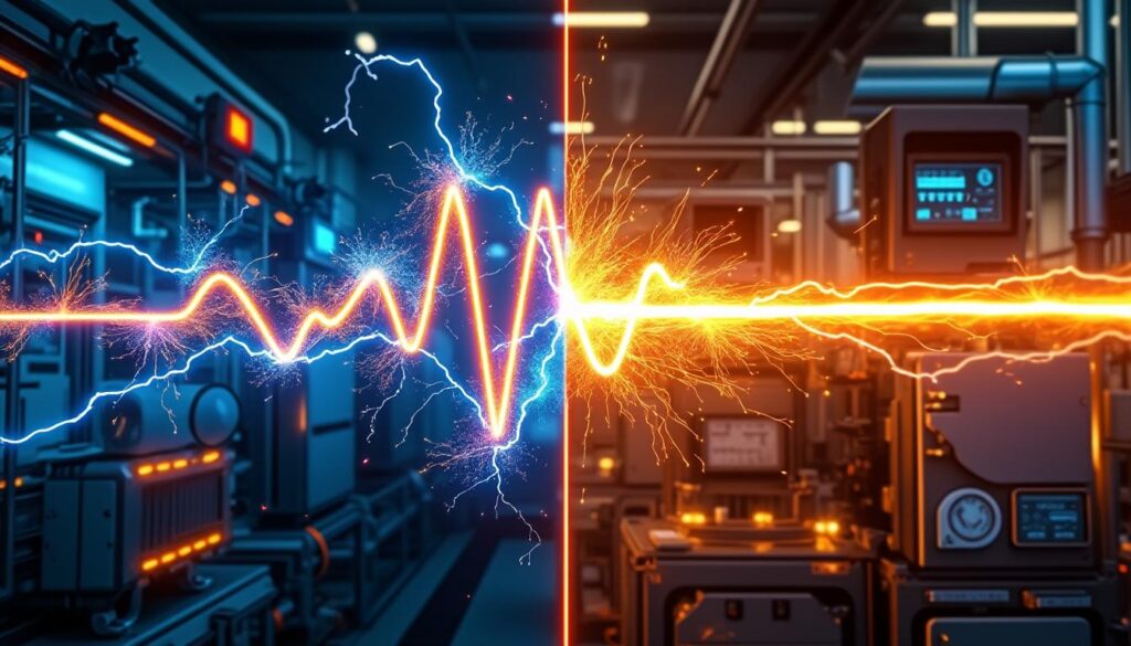 erfahren sie, was ac- und dc-strom sind und wie sie funktionieren. diese erklärung hilft ihnen, die grundlagen der wechsel- und gleichstromtechnik zu verstehen.