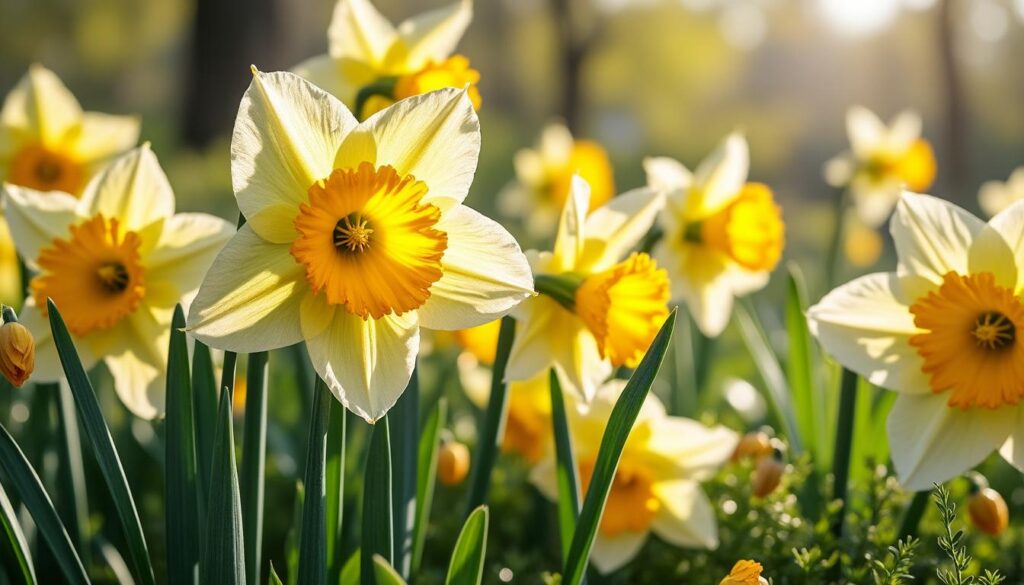 entdecken sie, wie narzissen ihren garten im frühling mit leuchtenden farben und frischem charme verschönern können.